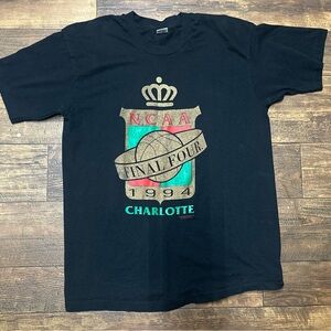 Vintage NCAA Final Four 1994 Charlotte UNISEX Shirt sz XL (fits size L)